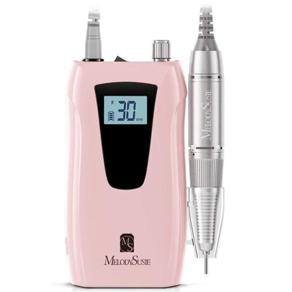 Professional Nail Drill 30000RPM, Rechargeable Electric Nail Drill Machine